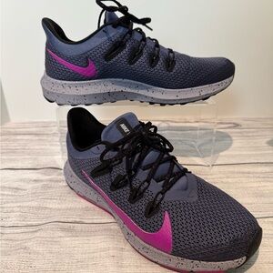 Nike Women Quest 2 Athletic Running Shoes - Purple